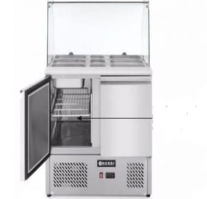 Холодильный стол-саладетта Hendi 232781, фото №1, интернет-магазин пищевого оборудования Систем4