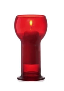 Свічник колір червоний серія Lucilla d 8,7 см, h 16,5 см 700020-589