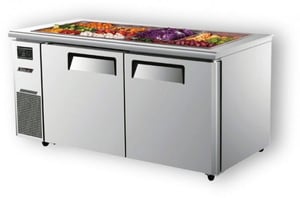 Холодильний стіл-саладет Turbo air KSR15-2, фото №1, інтернет-магазин харчового обладнання Систем4