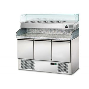 Холодильный стол для пиццы GGM POG147N#AGG143N, фото №1, интернет-магазин пищевого оборудования Систем4
