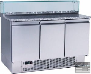 Холодильный стол для пиццы Desmon TS3PZG-S, фото №1, интернет-магазин пищевого оборудования Систем4