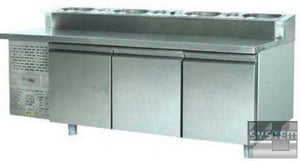 Холодильний стіл Bolarus SCH-3INOX PIZZA, фото №1, інтернет-магазин харчового обладнання Систем4