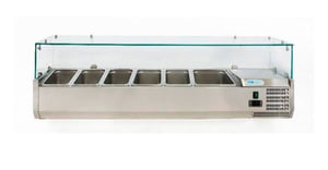 Холодильная витрина для топпинга Forcold G-VRX1500-380, фото №1, интернет-магазин пищевого оборудования Систем4