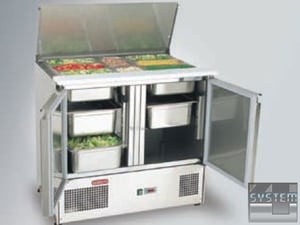 Холодильный стол для салатов - саладетта Angelo Po SA90, фото №1, интернет-магазин пищевого оборудования Систем4