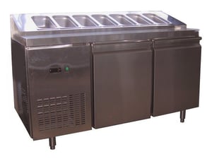 Стіл холодильний - саладетта CustomCool CCPZ-1500, фото №1, інтернет-магазин харчового обладнання Систем4