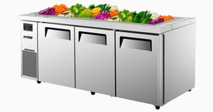 Холодильный стол - саладетта Turbo air KSR18-3, фото №1, интернет-магазин пищевого оборудования Систем4